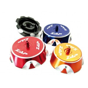 Zátka nádrže Kawasaki, Suzuki, Yamaha, Fantic červená