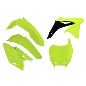 Sada plastov RTECH Suzuki RM-Z 250 2010-2018 žltý neón