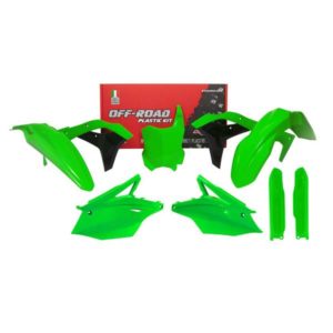 Sada plastov RTECH Kawasaki KX 250F 2017- zelený neón