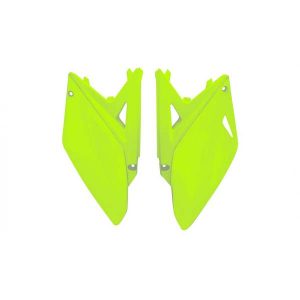 Zadné tabuľky Suzuki RM-Z 250 2010-2018 žltý neón