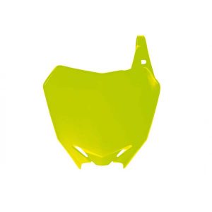 Tabuľka predná RTECH Suzuki RM-Z 250 2010-2018, RM-Z 450 2008-2017 žltý neón