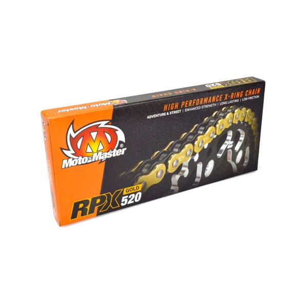 Reťaz Moto-Master RPX 520 gold použitie pre adventure a street
